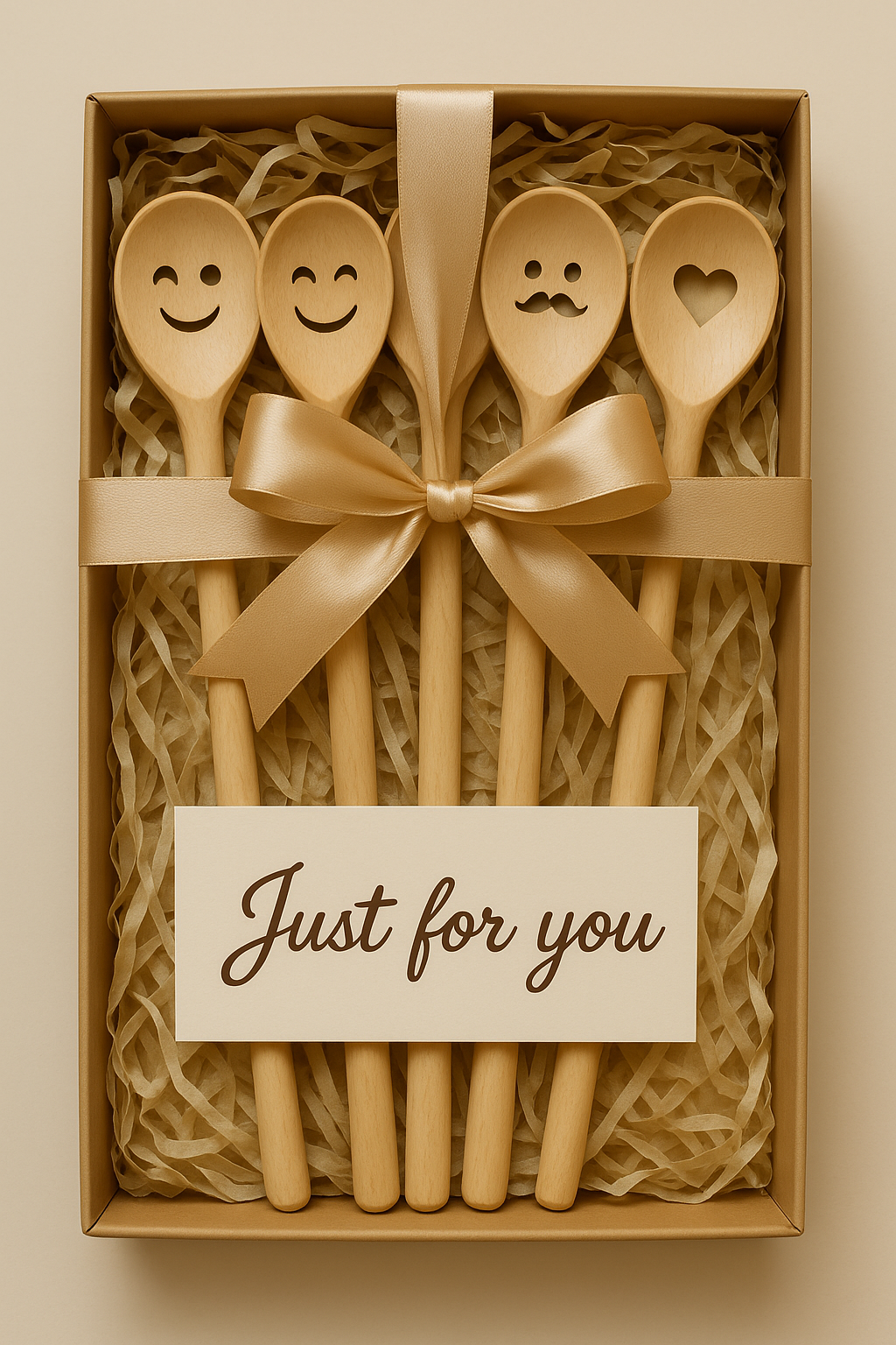 Wooden Spoons, Serving spoon, Kitchen utensil, Spoon with face Shapes, faces on wooden spoons- Organic and Durable Wood Kitchen Utensils, Eco Friendly